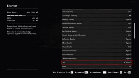 Rdr2 Enhanced Visual Settings Red Dead Redemption 2 Mod