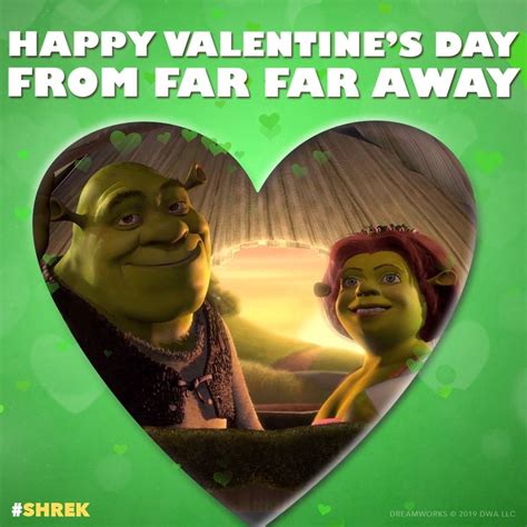 Shrek Valentines Day Hope You Have A Fairy Tale Romance Today