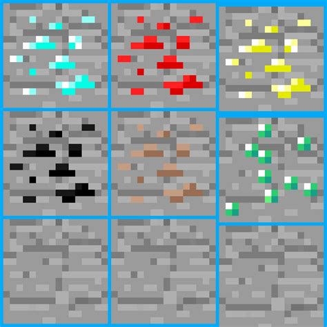 Editing Minecraft Ores Free Online Pixel Art Drawing Tool Pixilart