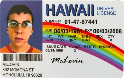 Mclovin Id Card Fake Uk Stationery And Office Supplies