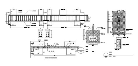 Wall Footing Beam And Slab Section Cad Blocks Drawing Dwg File Cadbull My Xxx Hot Girl