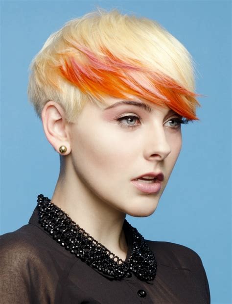 Blonde hair should not turn orange after bleaching. Stylish Hair Highlights Ideas | 2019 Haircuts, Hairstyles ...
