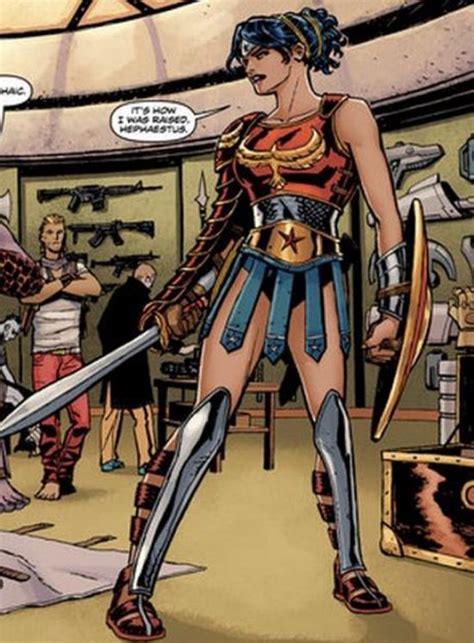 Wonder Woman Gets A New Costume And A Pair Of Golden Guns