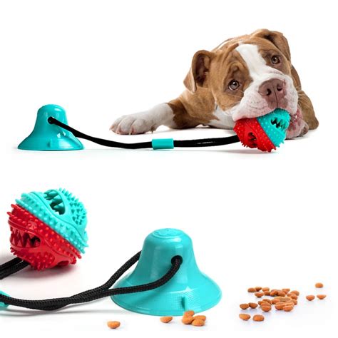 Dog Chew Toys For Aggressive Chewers Suction Cup Dog Chewing Toy