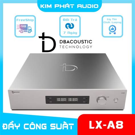 Đẩy công suất dbacoustic lx a8 kim phát audio