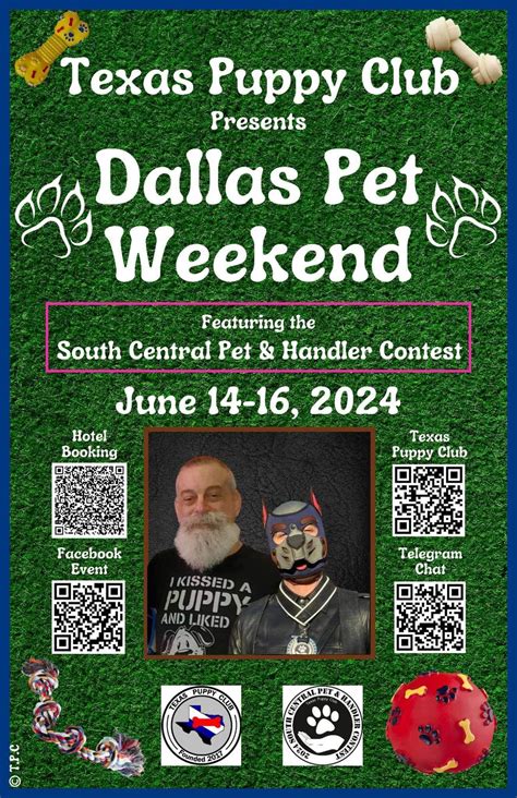 Dallas Pet Weekend and SCPAH Contest, Dallas, Texas, 14 June to 16 June