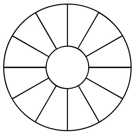 12 Primary Color Wheel Worksheet