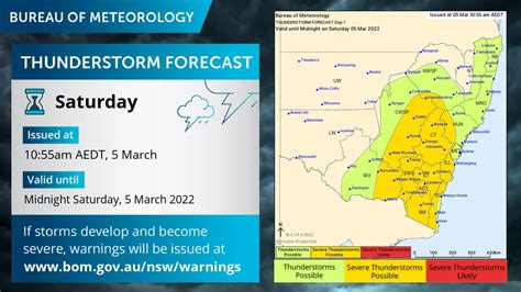 Bureau Of Meteorology New South Wales On Twitter ⛈️thunderstorm