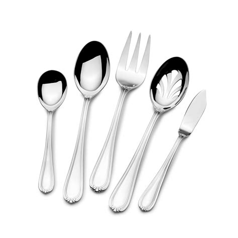 St James Legacy 67 Piece 1810 Stainless Steel Flatware Set And Reviews