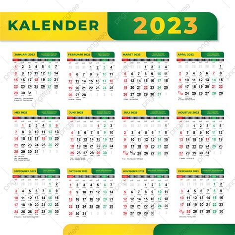 Download Kalender 2023 Lengkap Dengan Pasaran Jawa Im