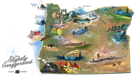 Explore The Magic Of Oregon In This Interactive Map Oregon Map