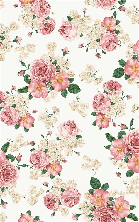 Vintage Flowers Wallpaper 68 Pictures