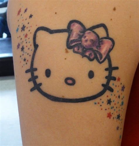 35 Cute And Crazy Hello Kitty Tattoo Design Ideas For Females Hello