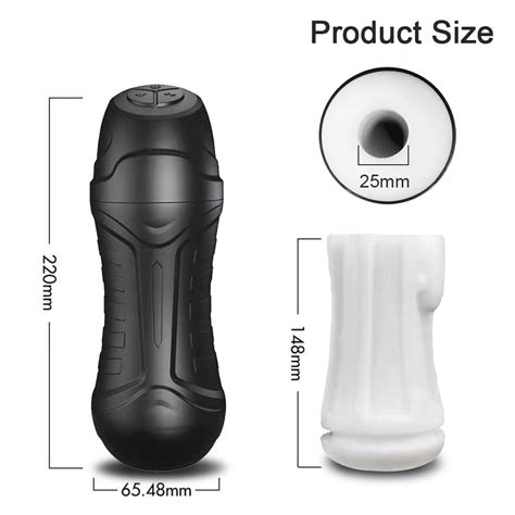 buy automatic male masturbator vibration blowjob sucking machine silicone vagina masturbation