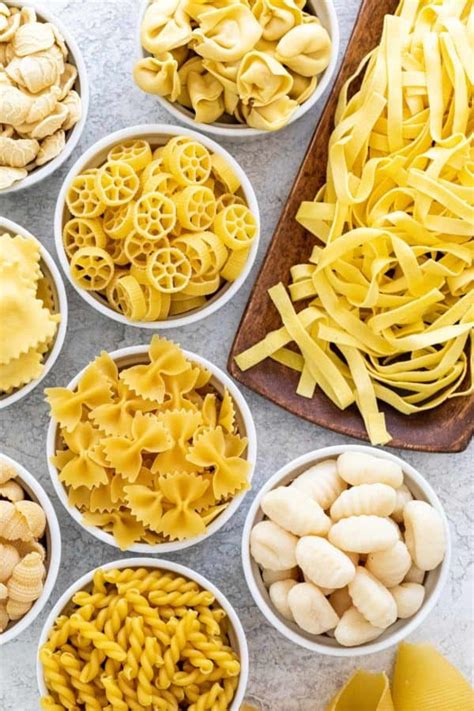 33 Types Of Italian Pasta And Their Uses 2022