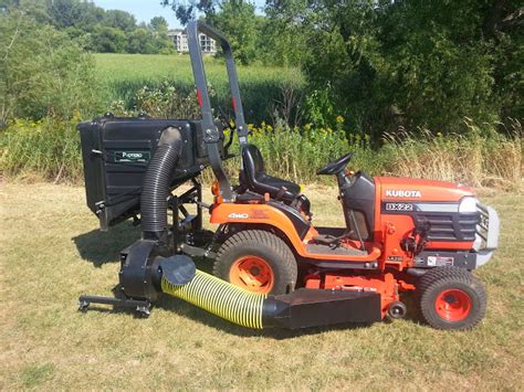 Kubota Grass Catcher Lawn And Leaf Vacuum Grass Bagger Protero Inc