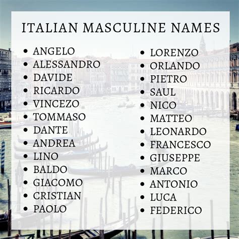 The Best Do Italians Have Middle Names 2022 Carsforkidsone
