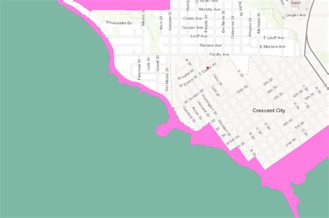 John Lopez 200 E Essex St Crescent City Ca 95531 Coastal Zone Map 6