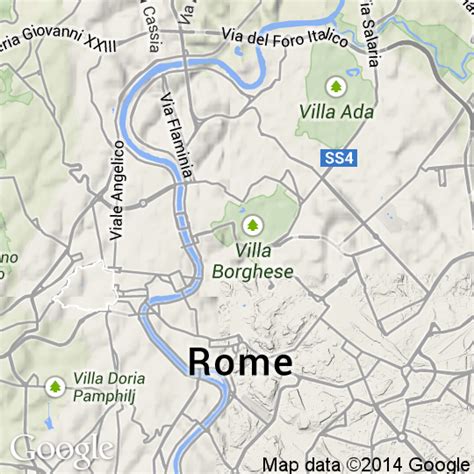 Mappa Di Roma Cartine Stradali E Foto Satellitari