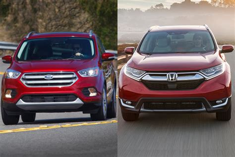2019 Ford Escape Vs 2019 Honda Cr V Which Is Better Autotrader