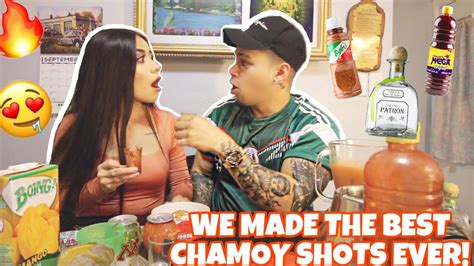 The mexican candy shot recipe, although foodbeast has included it in one of its worst shots ever youtube videos. MANGO CHAMOY SHOTS!! **THE BEST RECIPE EVER!** - YouTube