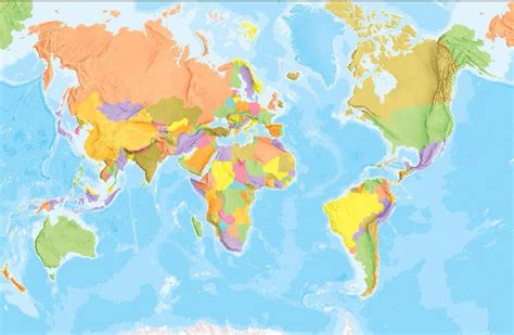Reversed World Map Map World Map Story Of The World