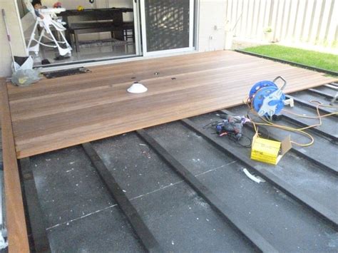 This is an ideal table top for durability. Bluemetal's Low Deck over Concrete - Finished but not ...