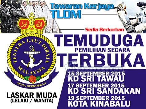 Download the vector logo of the kastam diraja malaysia brand designed by ejoy in adobe® illustrator® format. Temuduga Pemilihan Terbuka Tentera Laut DiRaja Malaysia ...
