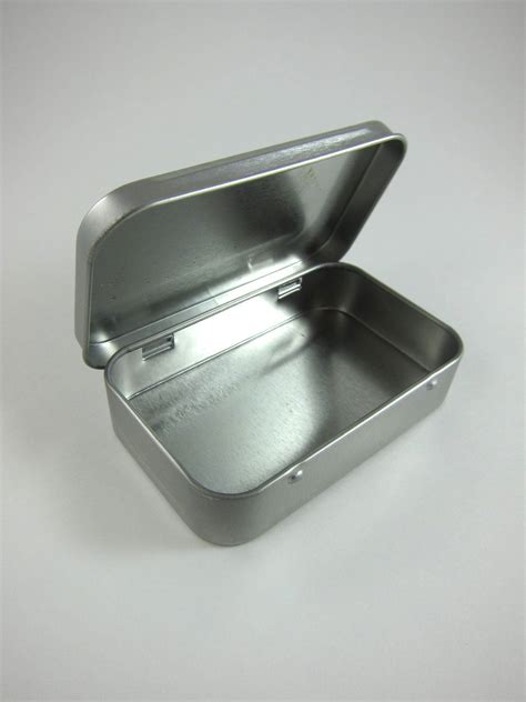 Steel Metal Tins Hinged Rectangular T Boxes Metal Tins Tin