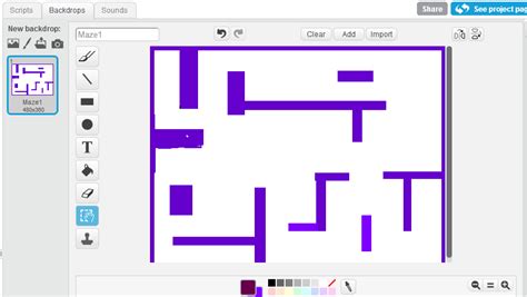 Simple Scratch Project Of A Maze Game Computer Programming For Kids
