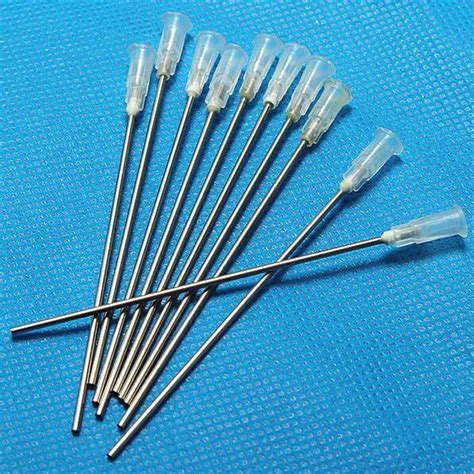 5pcs 16100mm Blunt Dispensing Needles Syringe Needle Tip For Ink Glue