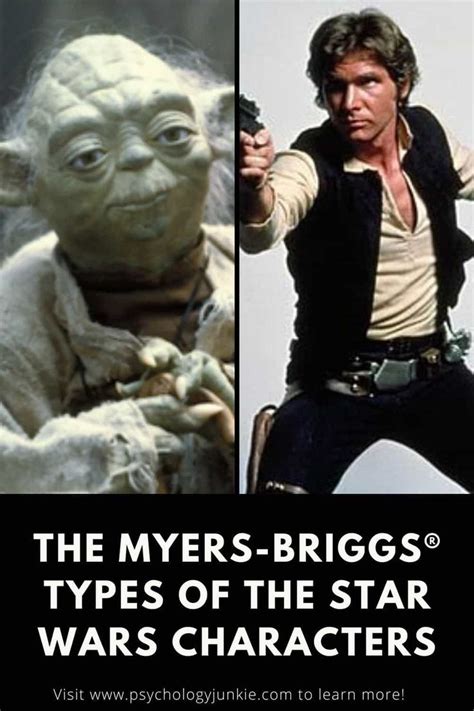 The Myers Briggs Types Of The Star Wars Characters Star Wars