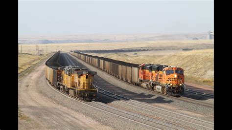 American Trains Powder River Basin Coal Drags Bill Wyoming