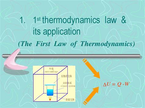 The First Law Of Thermodynamicsword文档在线阅读与下载无忧文档