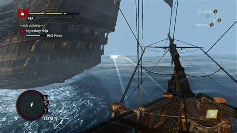 Assassin S Creed Black Flag Legendary Ship Battle Hms Prince Youtube