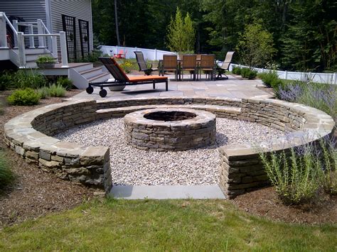 Gravel patio designs best of creative decoration stone loose. Fireplaces|Photo Gallery|Torrison Stone & Garden|Connecticut