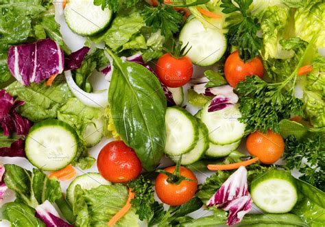 Salad Background High Quality Food Images ~ Creative Market