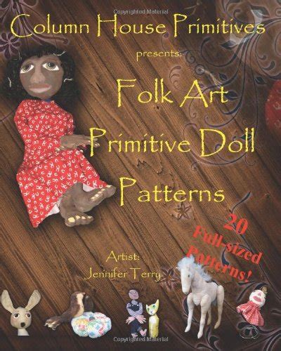Folk Art Primitive Doll Patterns 20 Primitive Black Doll And Art Doll