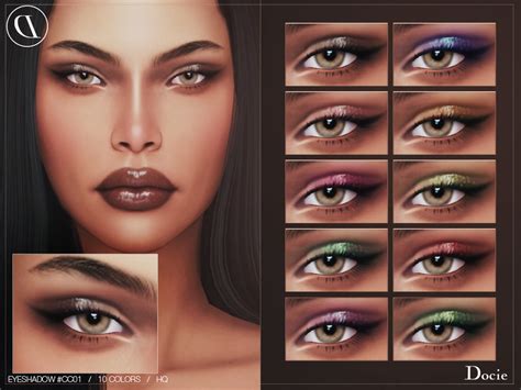 The Sims Resource Eyeshadow Cc01