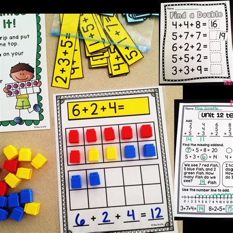 Skip counting number activities below is a set of number skipping activities that aim at helping the child master counting and writing in 2s, 3s, 4s and 5s. Miss Giraffe's Class: First Grade Math Ideas for the ...