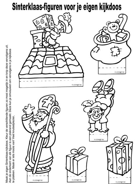Aachener printen sind eine spezielle sorte brauner lebkuchen, die etwa seit dem jahr 1820 in aachen gebacken wird. Kleurplaat Sinterklaaskijkdoos - Kleurplaten.nl ...