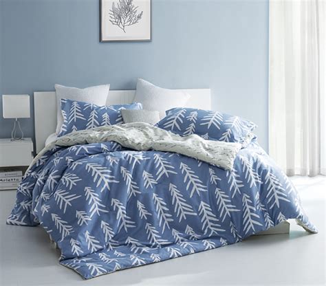 Chances are you'll discovered another blue comforter sets twin higher design concepts. Dorm Room Comforter Set - Blue and White Extra Long Twin ...
