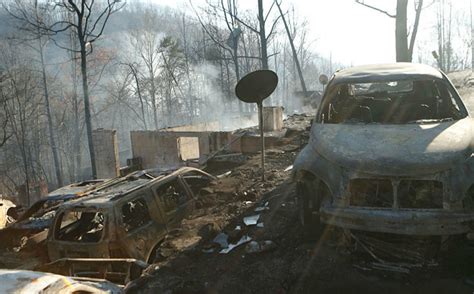 Death Toll Rises Many Missing In Tennessee Wildfire