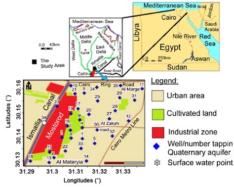 Map available online world maps maps cairo library of. Location map of Northeast Cairo area, Egypt, showing the topographic... | Download Scientific ...