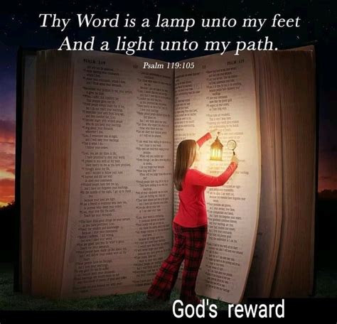 Thy Word Is A Lamp Unto My Feet And A Light Unto My Path Light Of The