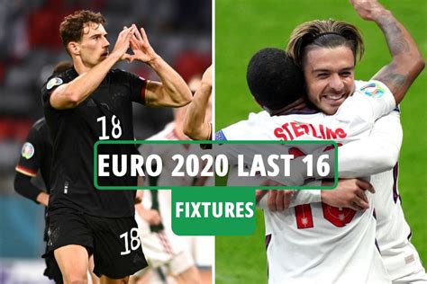 The group stage matches are. Euro 2020 last 16 fixtures and dates CONFIRMED: England ...