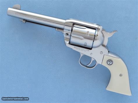 Ruger Vaquero Old Model Cal 44 40 Win Stainless 5 12 Inch Barrel