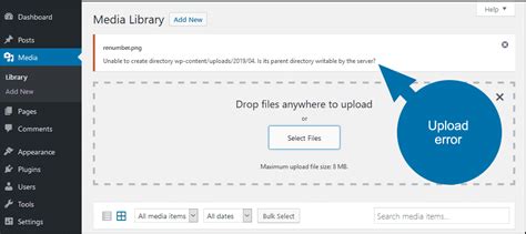 How To Fix Image Upload Issue In Wordpress Greengeeks