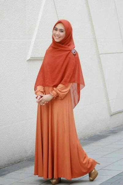 10 Model Baju Muslim Gamis Syari Ala Artis Oki Setiana Dewi Cinuy Blog