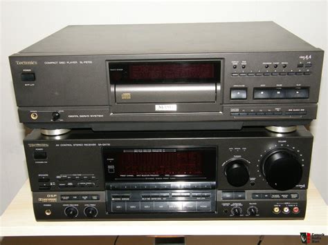 Technics Sa Gx710 And Sl Ps700 Audio System With Complete 5 Pcstechnics